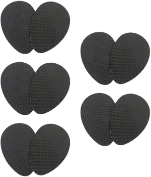 5 Pairs Anti-Slip Shoe Grip Sticker, Self-Adhesive Non-Slip Rubber, No Slip Cushion Sole Protector, for Ladies Shoes, High Heels, Boots, Sandals, Gents Shoe