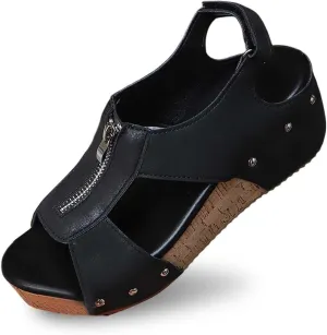 Ancient Greek Style Leather Sandals Open Toe Retro Roman Sandals Adjustable Strap Buckle Leather Sandal Fashion Summer Beach Shoes