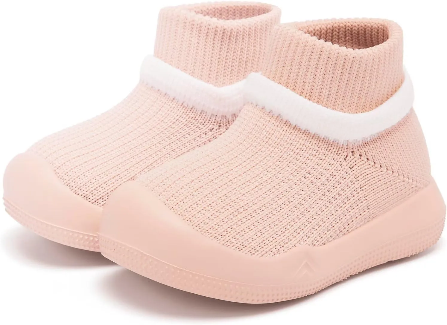 Baby Sock Shoes With Grip - Infant First Walker Shoes for Girls and Boys - Toddler Slipper Non Slip