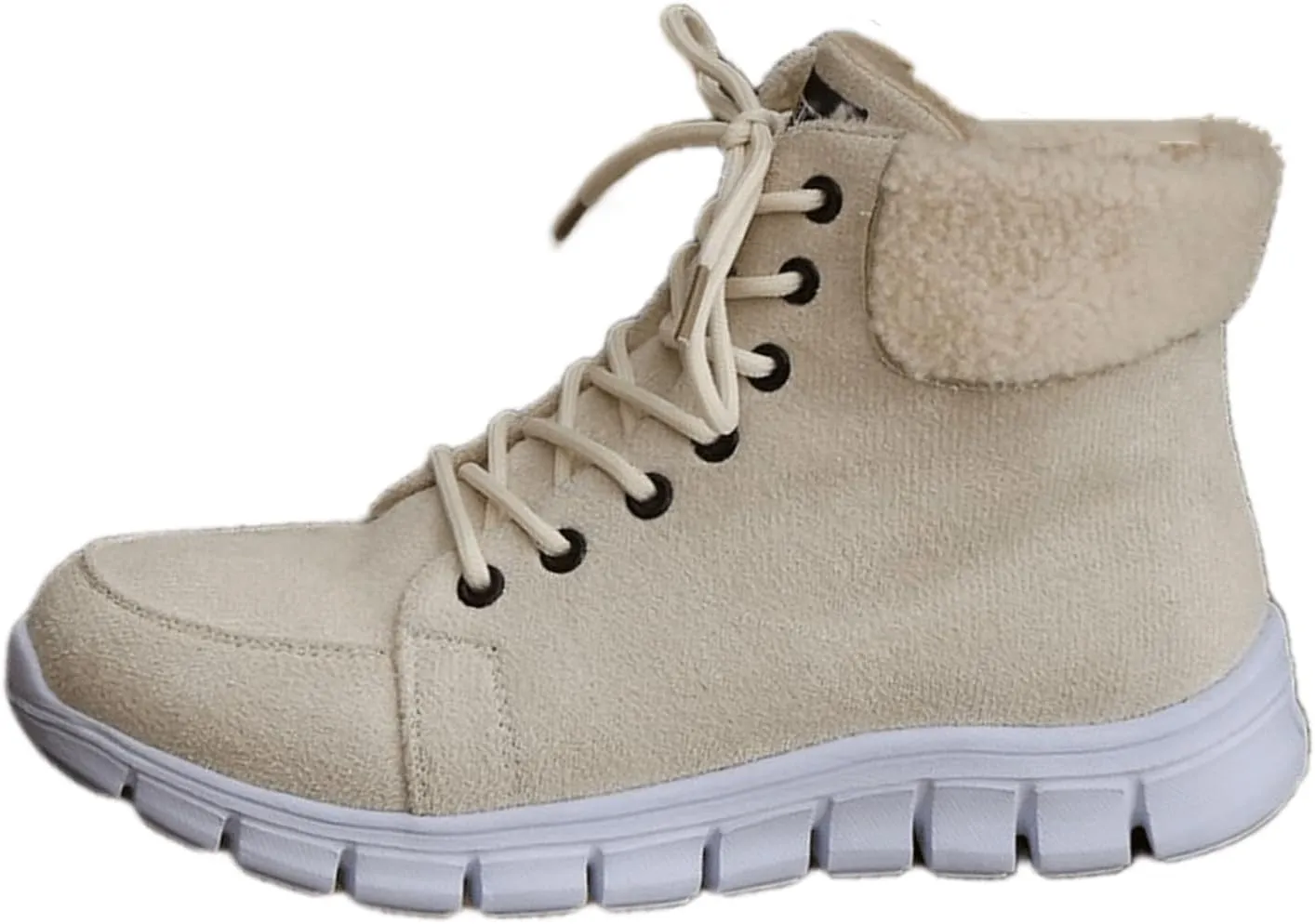 Boots For Women 2024 Ankle Booties Warm Fur Lined Winter Snow Outdoor Short Booties Fashion Slip On Loafers Shoes