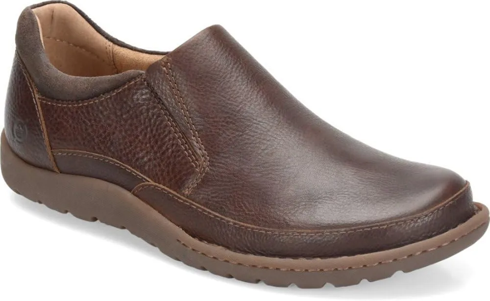 BORN Nigel Slip-On Brown/Dark Brown Combo 9.5 M (D)