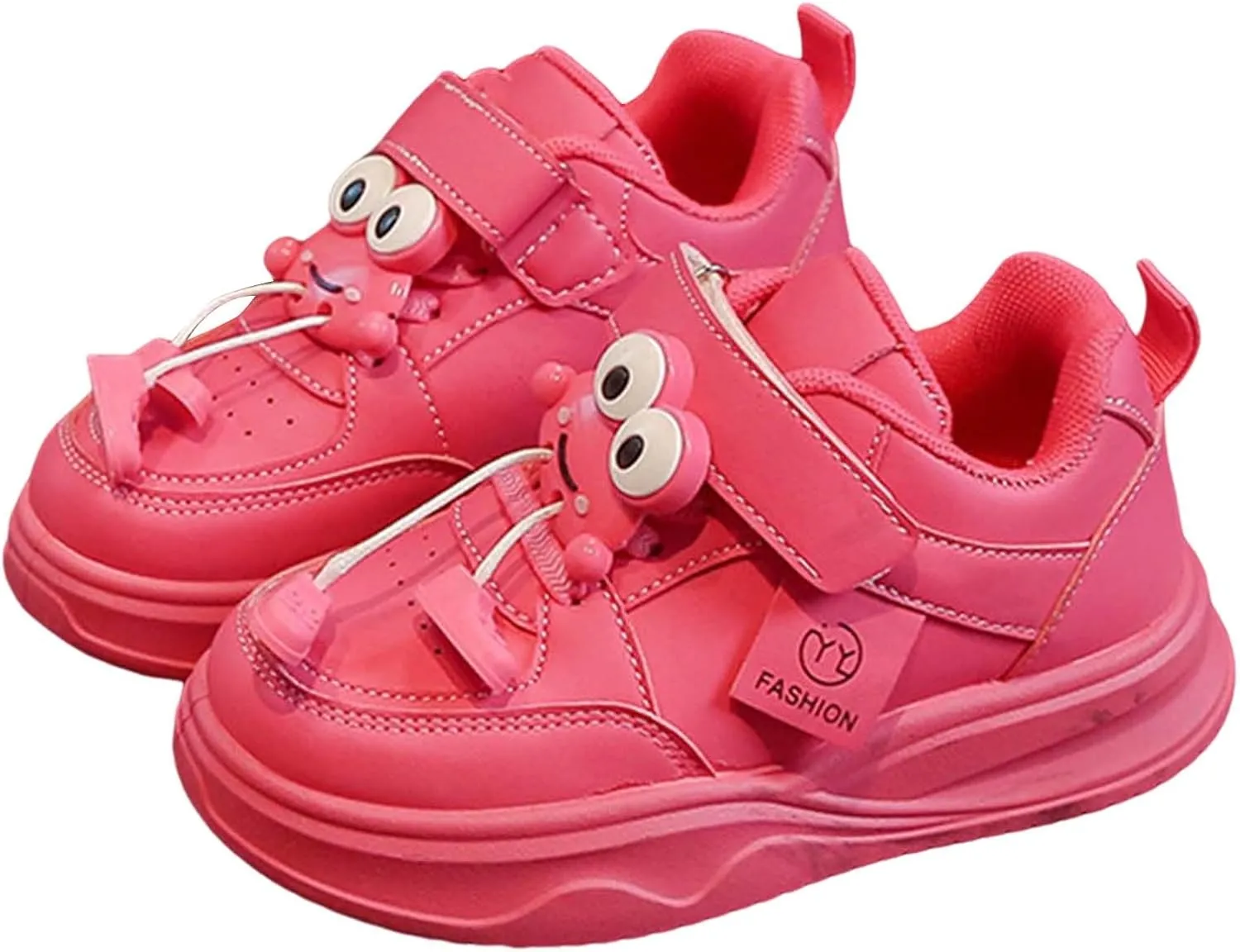 Boys Girls Colorful Sneakers Toddler Kids Hiking Breathable Sports Flats Lightweight Athletic Sport Walking Shoes