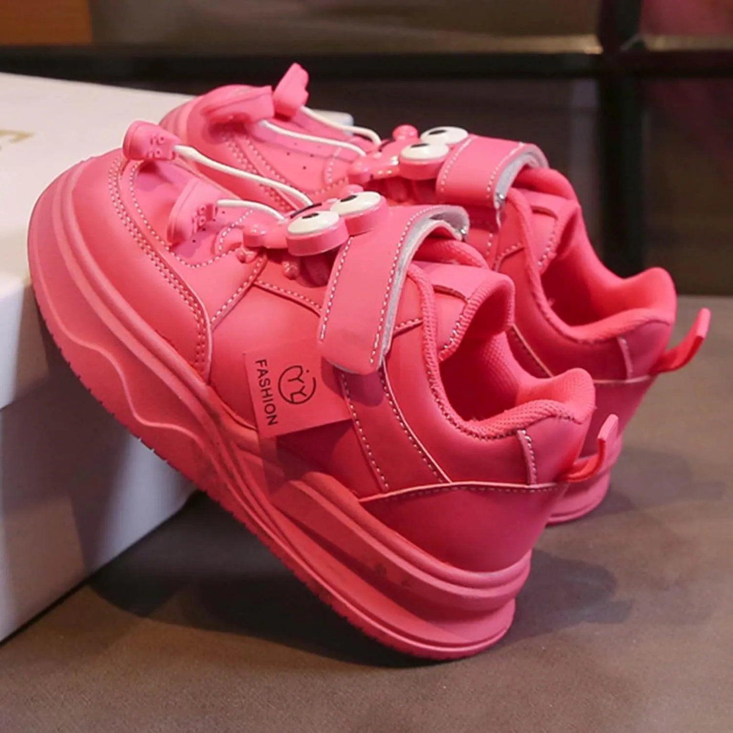 Boys Girls Colorful Sneakers Toddler Kids Hiking Breathable Sports Flats Lightweight Athletic Sport Walking Shoes