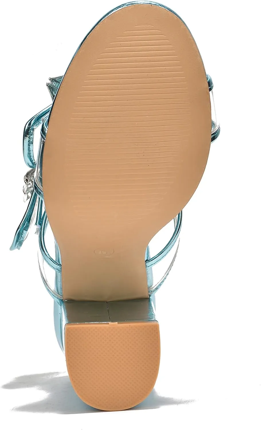 Cape Robbin Prunella Buckle Open Toe High Block Heels (Prunella)