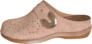 Clogs for Women Mules Slip-On Comfortable Orthopedic Closed Toe Slip On Sandals Dressy Casual Backless Low Wedge Clogs Vintage Concise Casual Summer Shoes