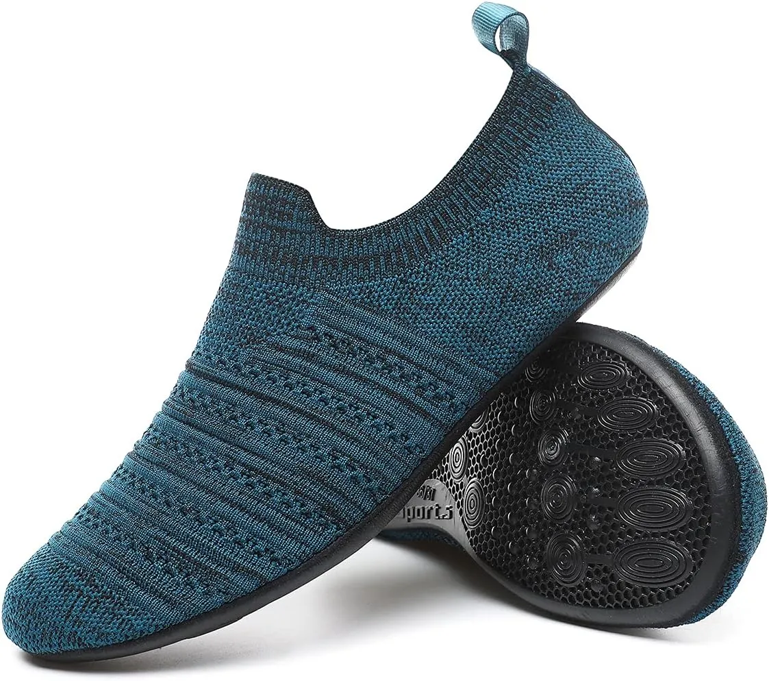 ditont Non-Slip Indoor House Slippers Lightweight Comfortable Grip House Home Shoes for Men Women