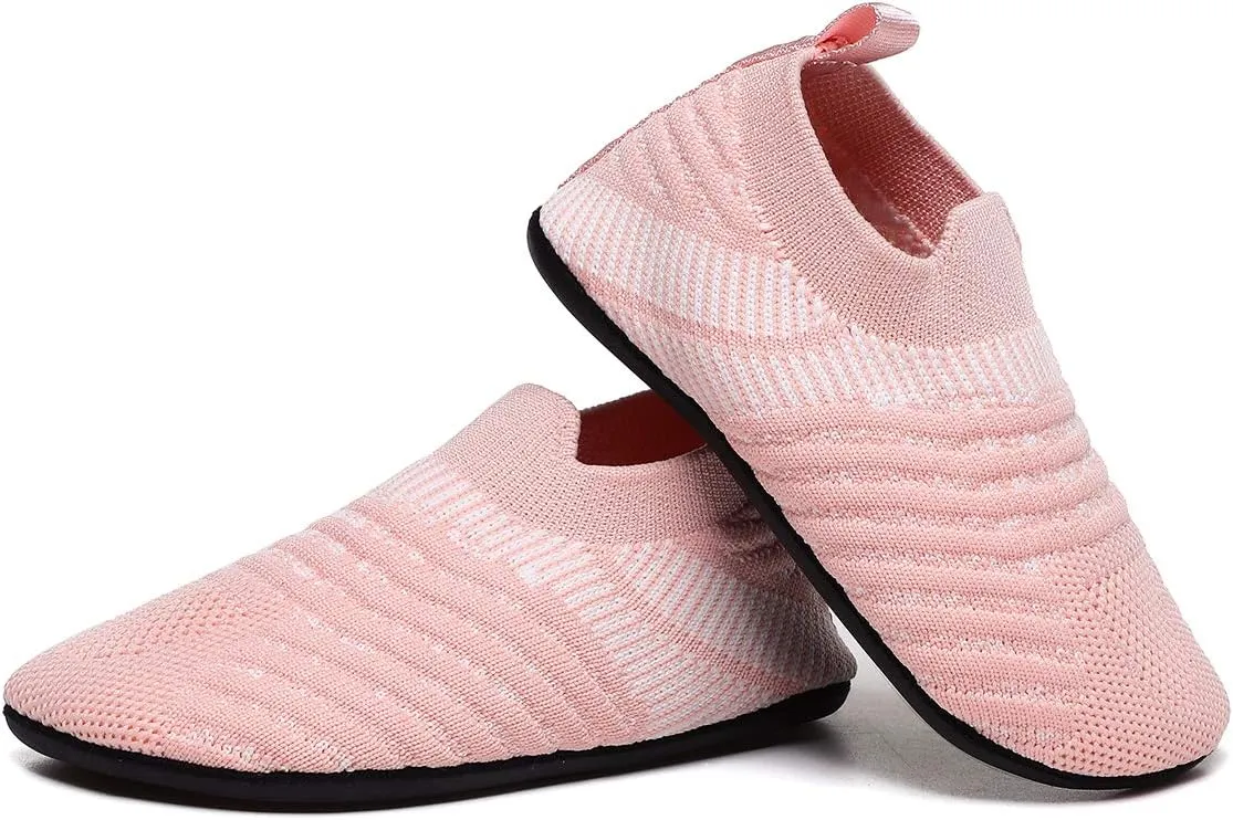 ditont Toddler Slippers Non-Slip Lightweight Comfortable Kids Indoor Grip House Home Shoes for Boys Girl