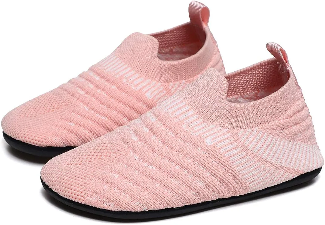 ditont Toddler Slippers Non-Slip Lightweight Comfortable Kids Indoor Grip House Home Shoes for Boys Girl