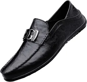 Dress Shoes For Men Men's summer genuine leather hollow sandals fashion men's shoes breathable perforated casual leather shoes