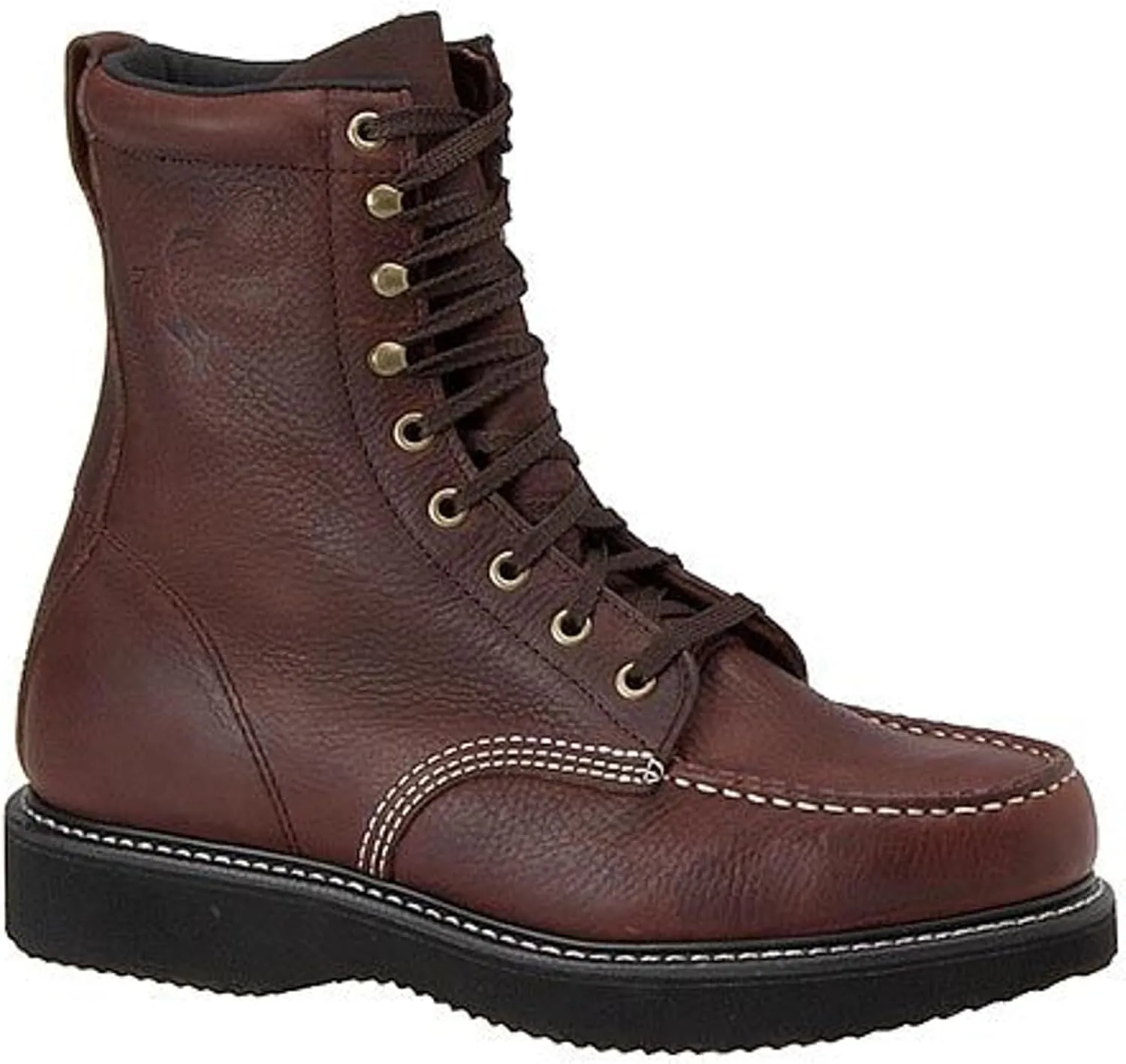 Fin 38 Feather Mens 8 LaceUp 11 BN US Brown