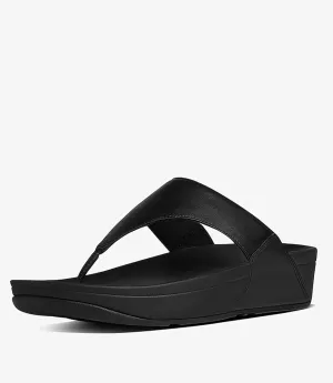 FitFlop Women's Lulu Leather Toe-Post Thong Sandals