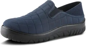 Flexus Spring Step Mella Slip on Shoes for Women - Waterproof Nylon Loafer with Snow Grip Clip - Comfortable Ladies Shoes for Outdoor