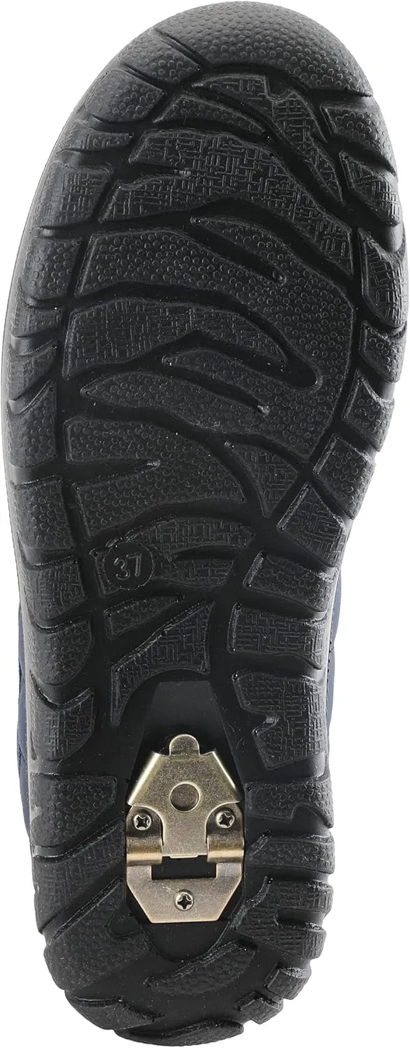 Flexus Spring Step Mella Slip on Shoes for Women - Waterproof Nylon Loafer with Snow Grip Clip - Comfortable Ladies Shoes for Outdoor