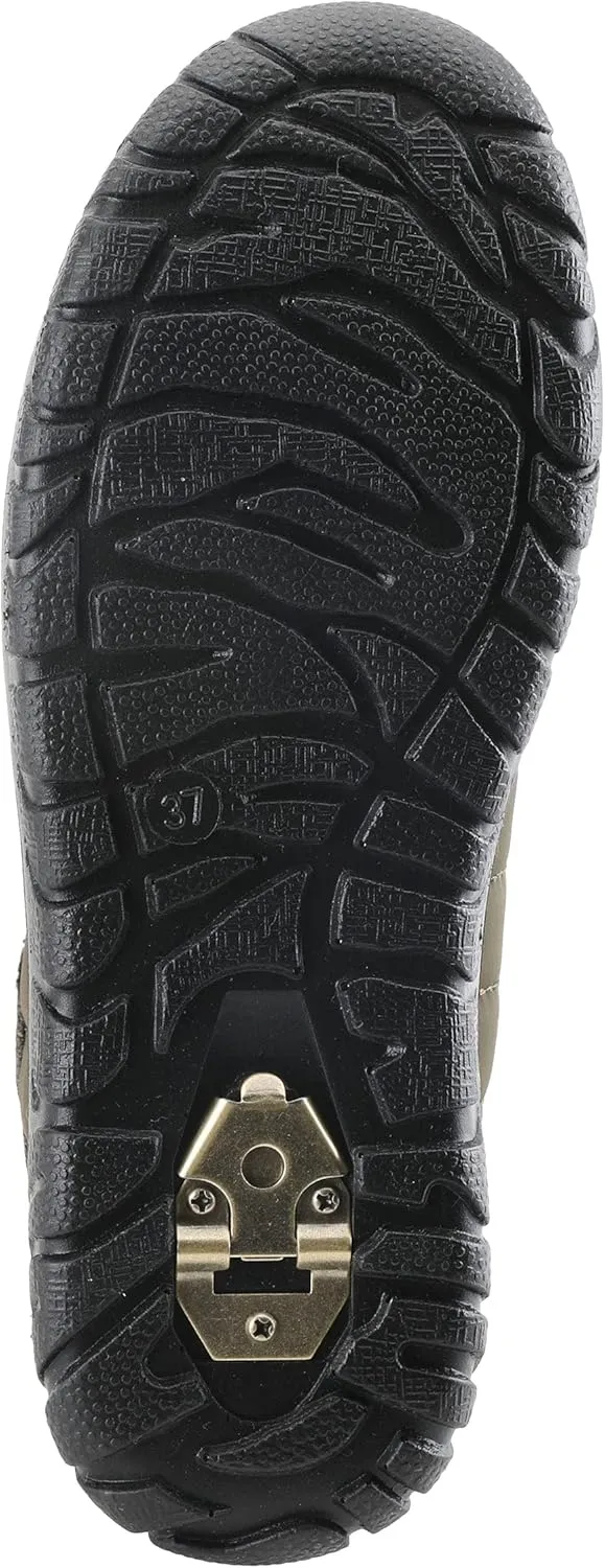 Flexus Spring Step Mella Slip on Shoes for Women - Waterproof Nylon Loafer with Snow Grip Clip - Comfortable Ladies Shoes for Outdoor