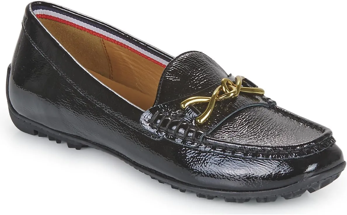 Geox Girl D Kosmopolis   Grip Moccasin, black, 7