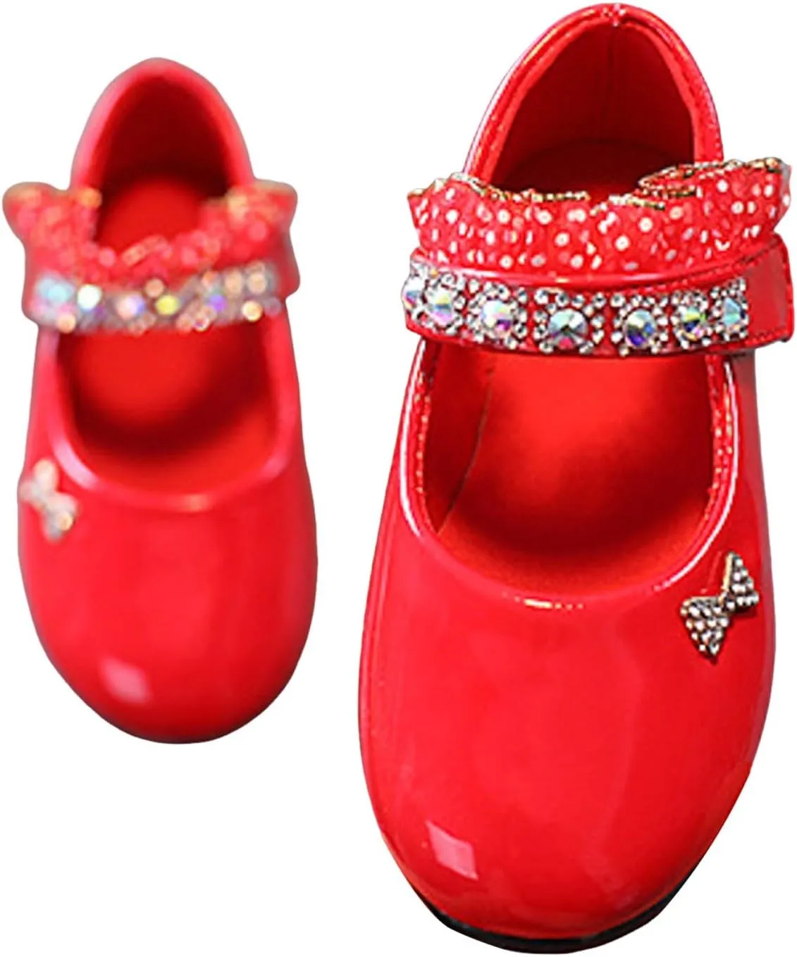 Girls Leather Shoes Spring and Fall New Soft Bottom Shoes Foreign Students Small Leather Dance Kids Girls Sandals