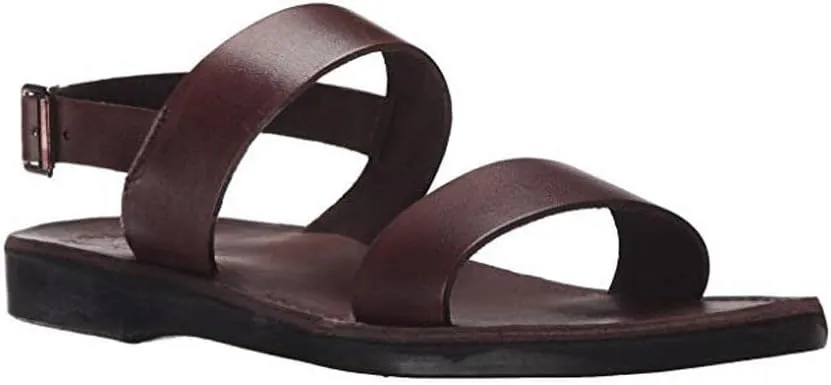Golan - Leather Slingback Flat Sandal - Womens Sandals