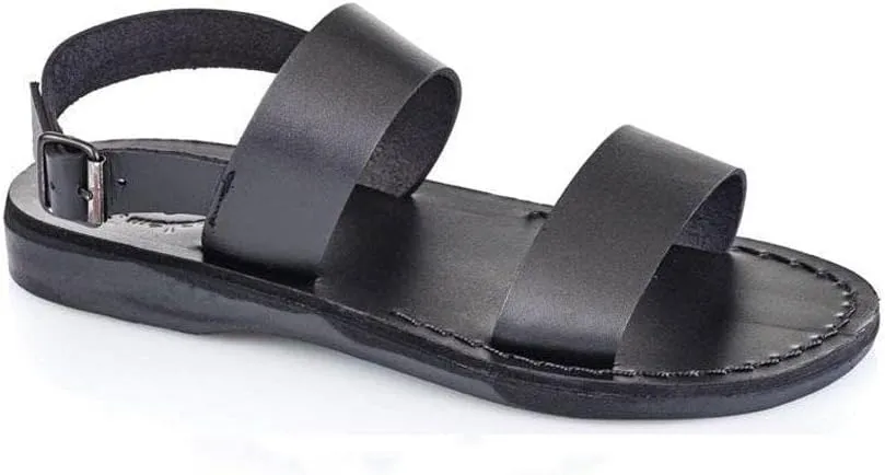 Golan - Leather Slingback Flat Sandal - Womens Sandals