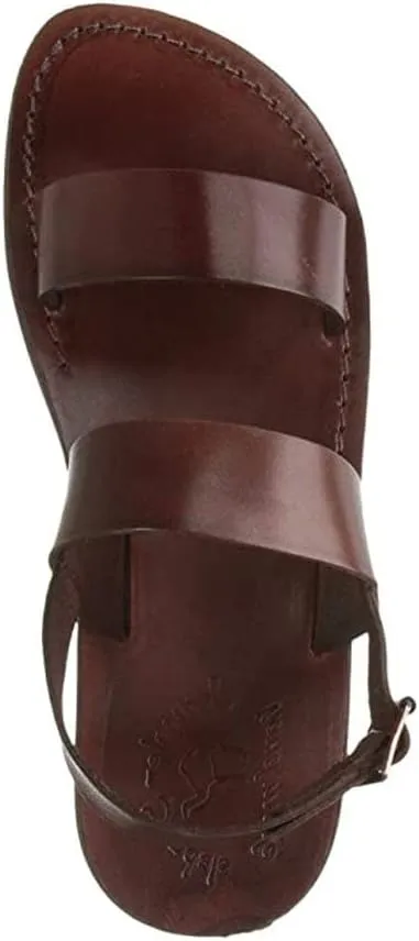 Golan - Leather Slingback Flat Sandal - Womens Sandals