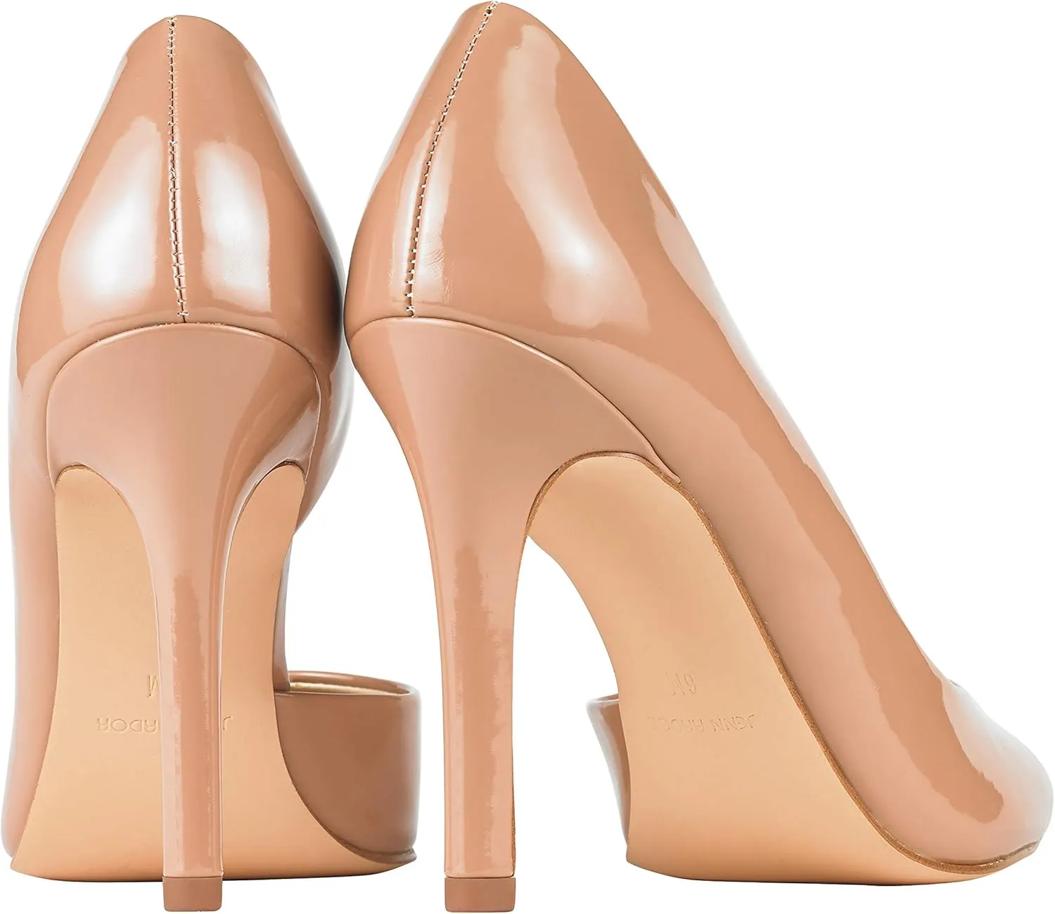 JENN ARDOR Stiletto High Heel Shoes for Women: Pointed, Closed Toe Classic Slip On Dress Pumps