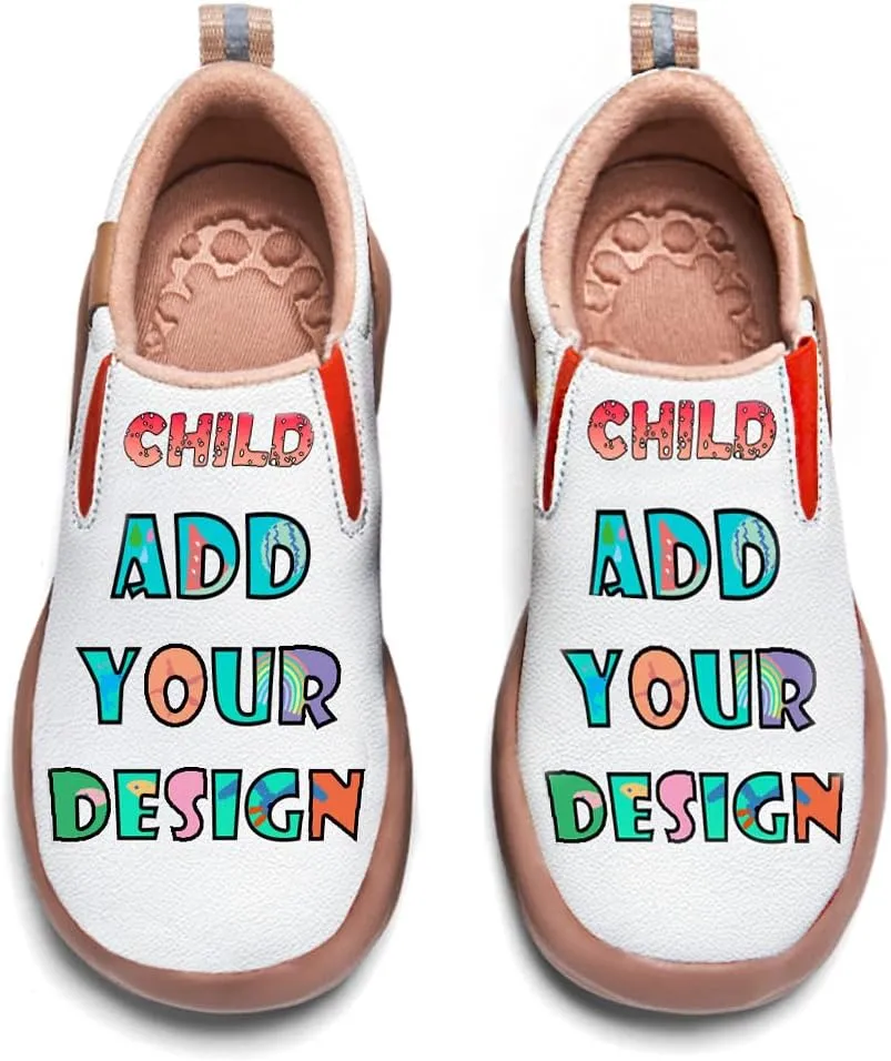 Kids Shoes Boys Girls Slip On Loafers Lightweight Soft Sole Sneaker Smiling Colorful Sunflower