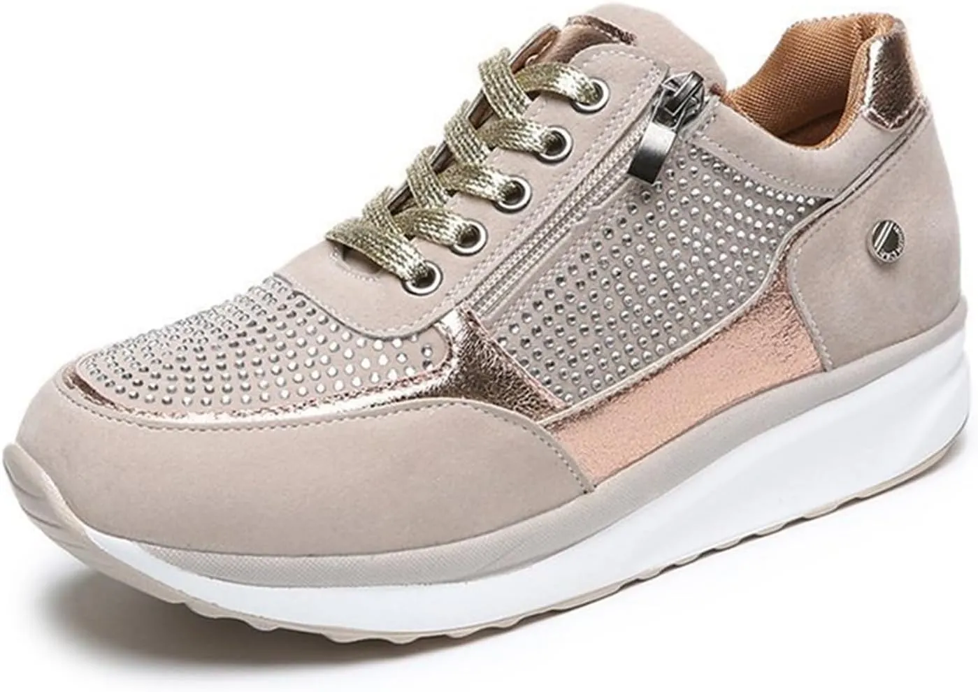 Ladmiple Shoes For Women Sneakers Trendy Canvas Shoes Casual Slip On Fashion Walking Shoes Dressy Summer Flats Loafers