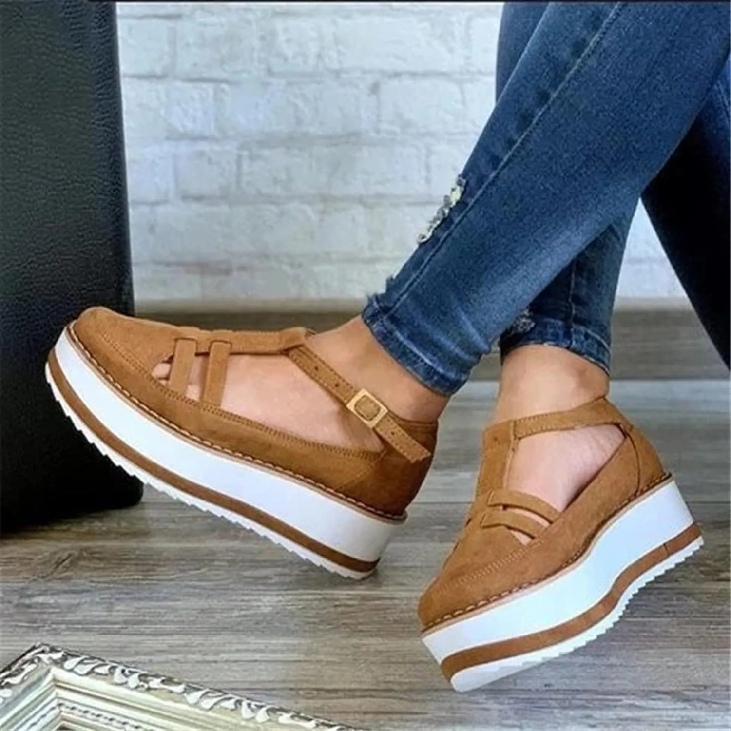 Ladmiple Shoes For Women Sneakers Trendy Slip On Canvas Shoes Fashion Casual Summer Comfortable Walking Flats Loafers