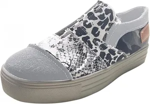 Ladmiple Shoes For Women Sneakers Trendy Slip On Canvas Shoes Fashion Comfort Dressy Casual Summer Walking Flats Loafers