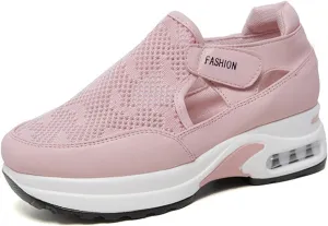 Ladmiple Shoes For Women Sneakers Trendy Slip On Comfort Casual Canvas Shoes Dressy Summer Fashion Walking Flats Loafers