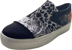 Ladmiple Shoes For Women Sneakers Trendy Slip On Loafers Canvas Shoes Fashion Dressy Casual Summer Flats Walking Sneaker