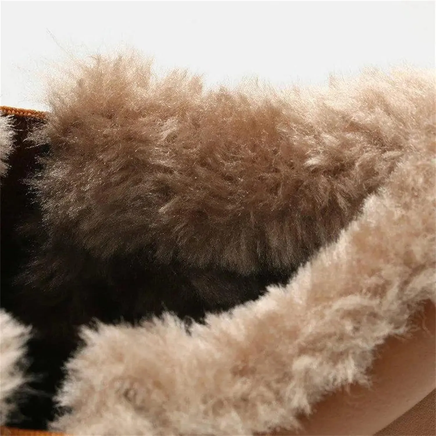 Ladmiple Snow Boots For Women 2023 Trendy Warm Ankle Booties Comfortable Slip On Outdoor Fur Lined Walking Winter Shoes