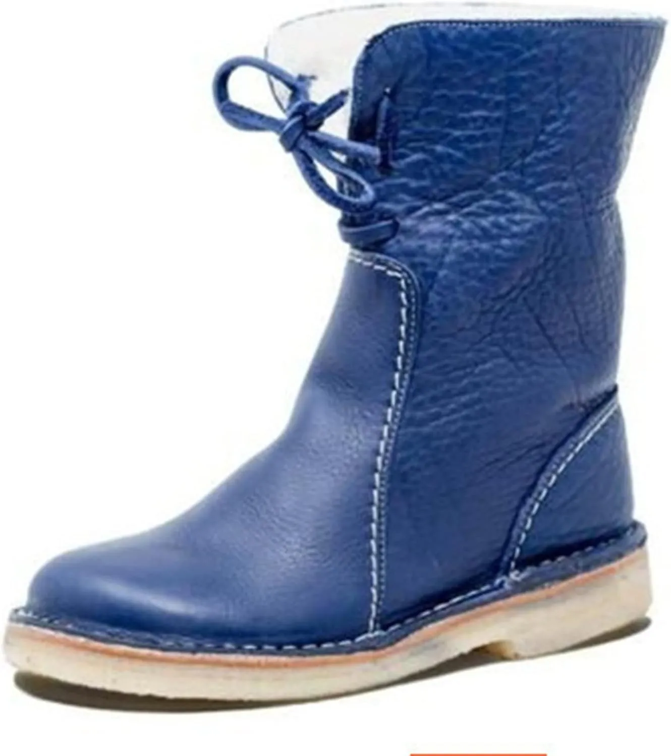 Ladmiple Winter Boots For Women Fashion Snow Boots Faux Fur Lining Classic Anti-Slip Warm Slip On Memory Foam Ankle Booties