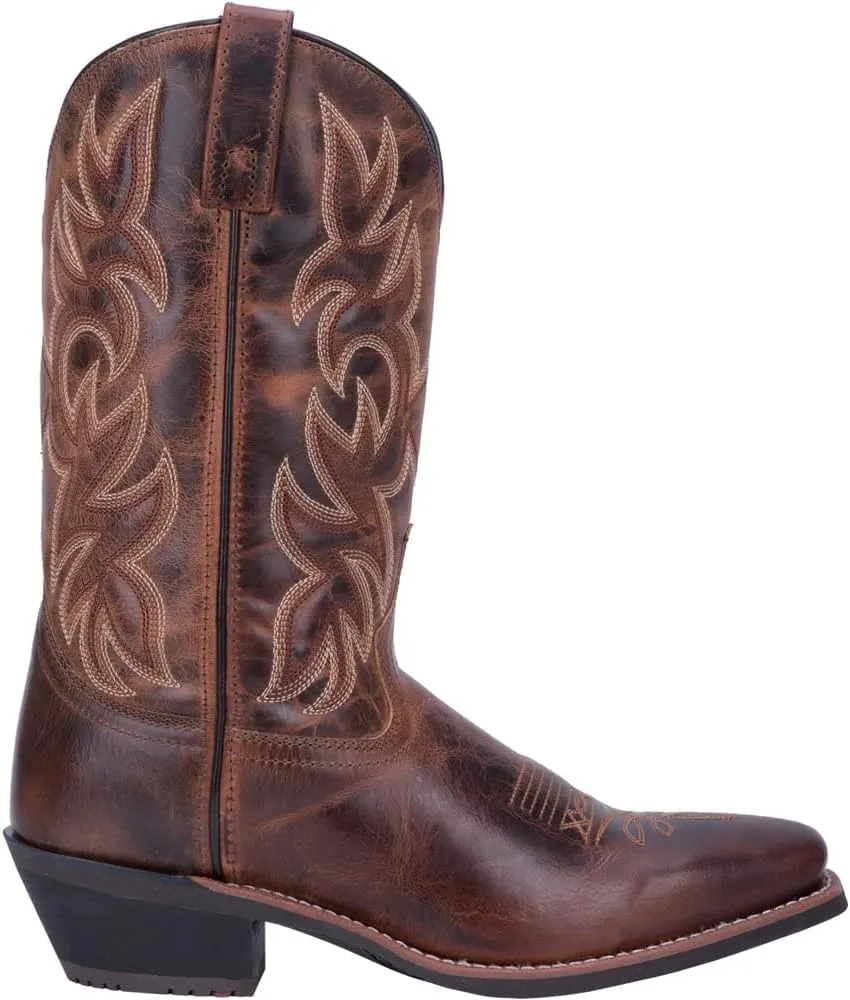 Laredo Mens Breakout Square Toe Casual Boots Mid Calf - Brown