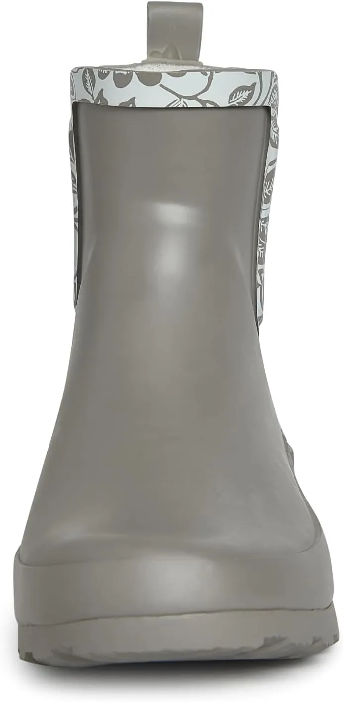 Laura Ashley Women's Rain Boots, Mid Cut Rubber Rain Boots for Women - Waterproof Ankle Boots for Ladies