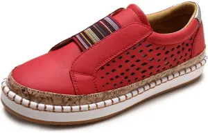 Lausiuoe Sneakers For Women Trendy 2024 Canvas Shoes Low Top Fashion Comfortable Classic Casual Soft Walking Flat Loafers