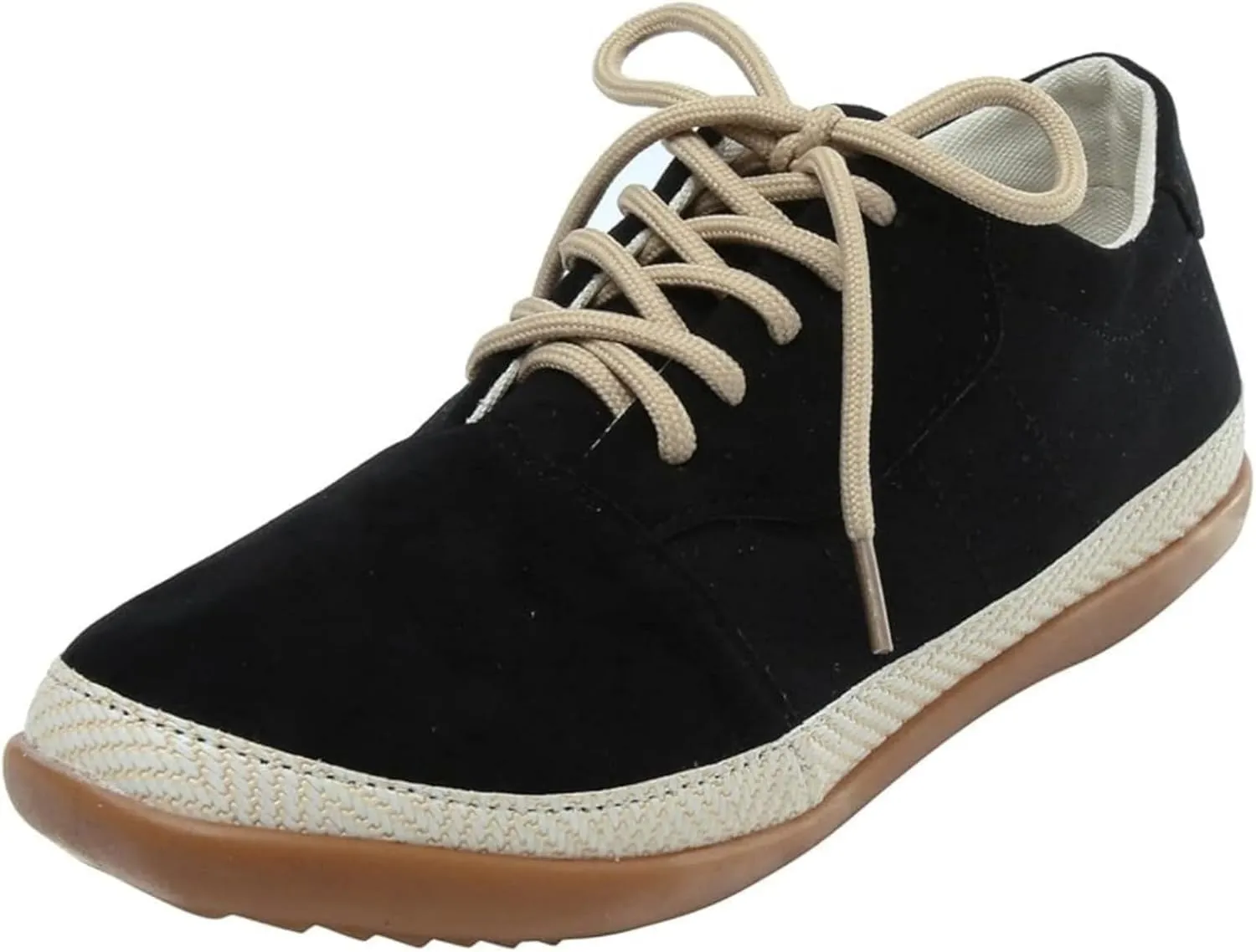 Lausiuoe Sneakers for Women Trendy 2024 Comfortable Casual Fashion Walking Canvas Shoes Classic Soft Slip On Flat Loafers