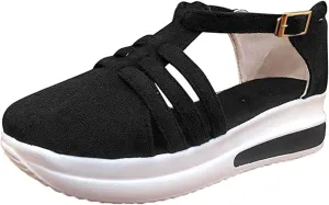 Lausiuoe Sneakers For Women Trendy 2024 Fashion Canvas Shoes Lightweight Non-Slip Casual Soft Comfortable Walking Flat Loafer