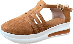 Lausiuoe Sneakers For Women Trendy 2024 Fashion Canvas Shoes Lightweight Non-Slip Casual Soft Comfortable Walking Flat Loafer