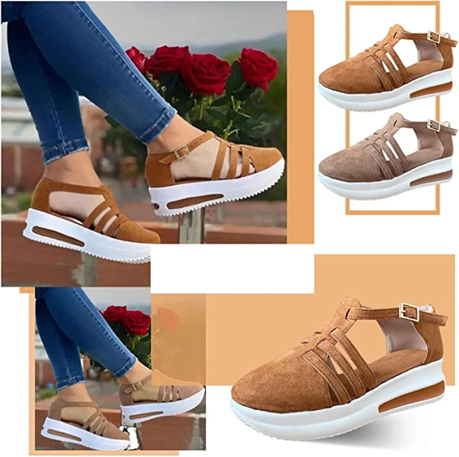 Lausiuoe Sneakers For Women Trendy 2024 Fashion Canvas Shoes Lightweight Non-Slip Casual Soft Comfortable Walking Flat Loafer
