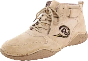 Men's Casual Suede Ankle Boots Lace Up And Hook Loop Ankle Boots Lightweight Sport Shoes Hiking Leather Boots