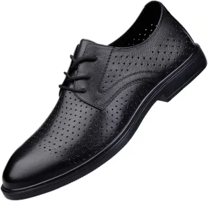 Mens Dress Shoes Outdoor Modern Comfortable Tuxedo Shoes Formal Classic Business Lace Up Oxford Shoes