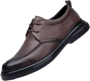 Men's Fashion Leather Wedding Dress Shoes Casual Business Shoes Mens Retro Wingtip Brogue Shoes(7.5)