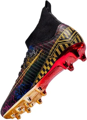 Mens Football Cleats Soccer Shoes: Turf Grip Design for Daily Training Game Day for Mens Womens