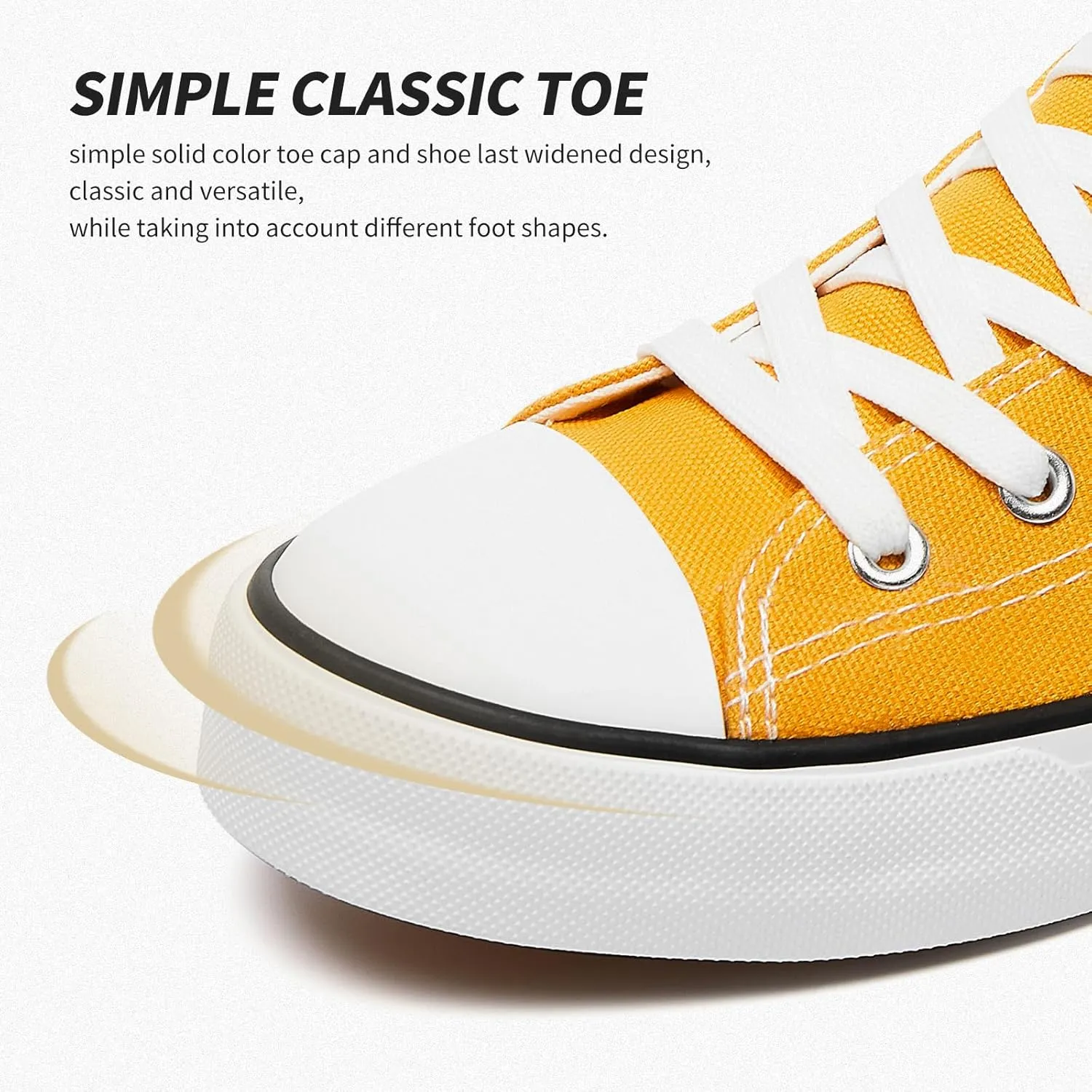 Mens High Top Canvas Sneakers Casual Lace up Canvas Shoes for Men Fashion White and Black Walking Sneakers