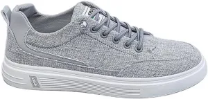 Men's Premium Canvas Skate Shoes: Breathable, Lace-Up Design with Enhanced Grip