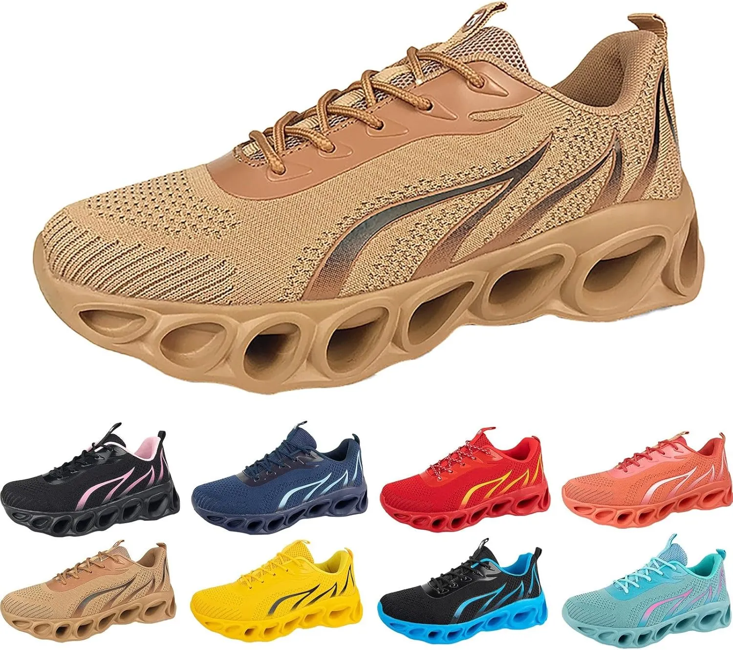 Mens Running Shoes Mesh Woman Shoes Casual Women's Fashion Sneakers Women's Walking Lightweight Tennis Fashion Basketball Shoe Grip Trainers Shoe