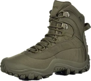 Men's Tactical Boots 8'' Mid Combat Boots Waterproof Military Boots
