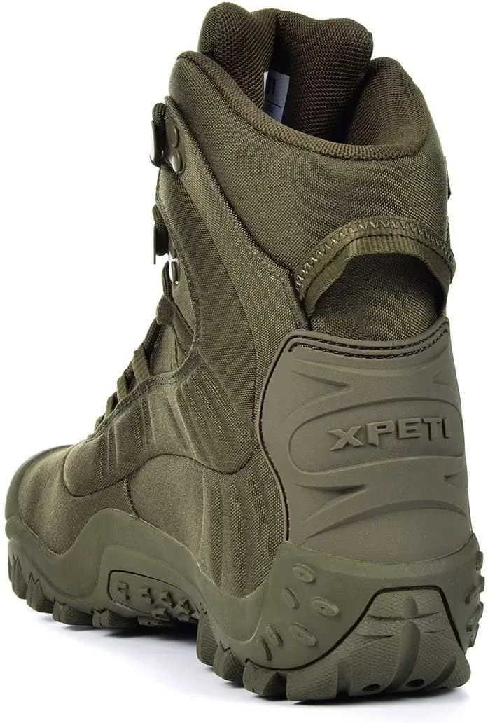Men's Tactical Boots 8'' Mid Combat Boots Waterproof Military Boots