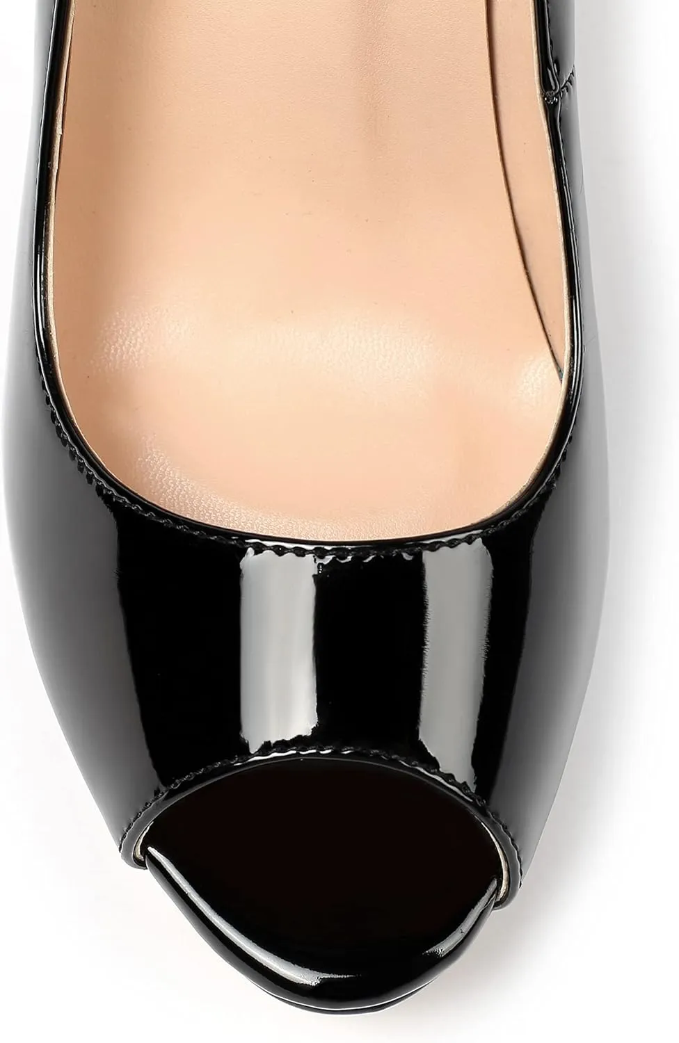 Mettesally Women's Peep Toe Platform Stiletto High Heels Open Toe Classic Pumps Party Dress Sandals Shoes