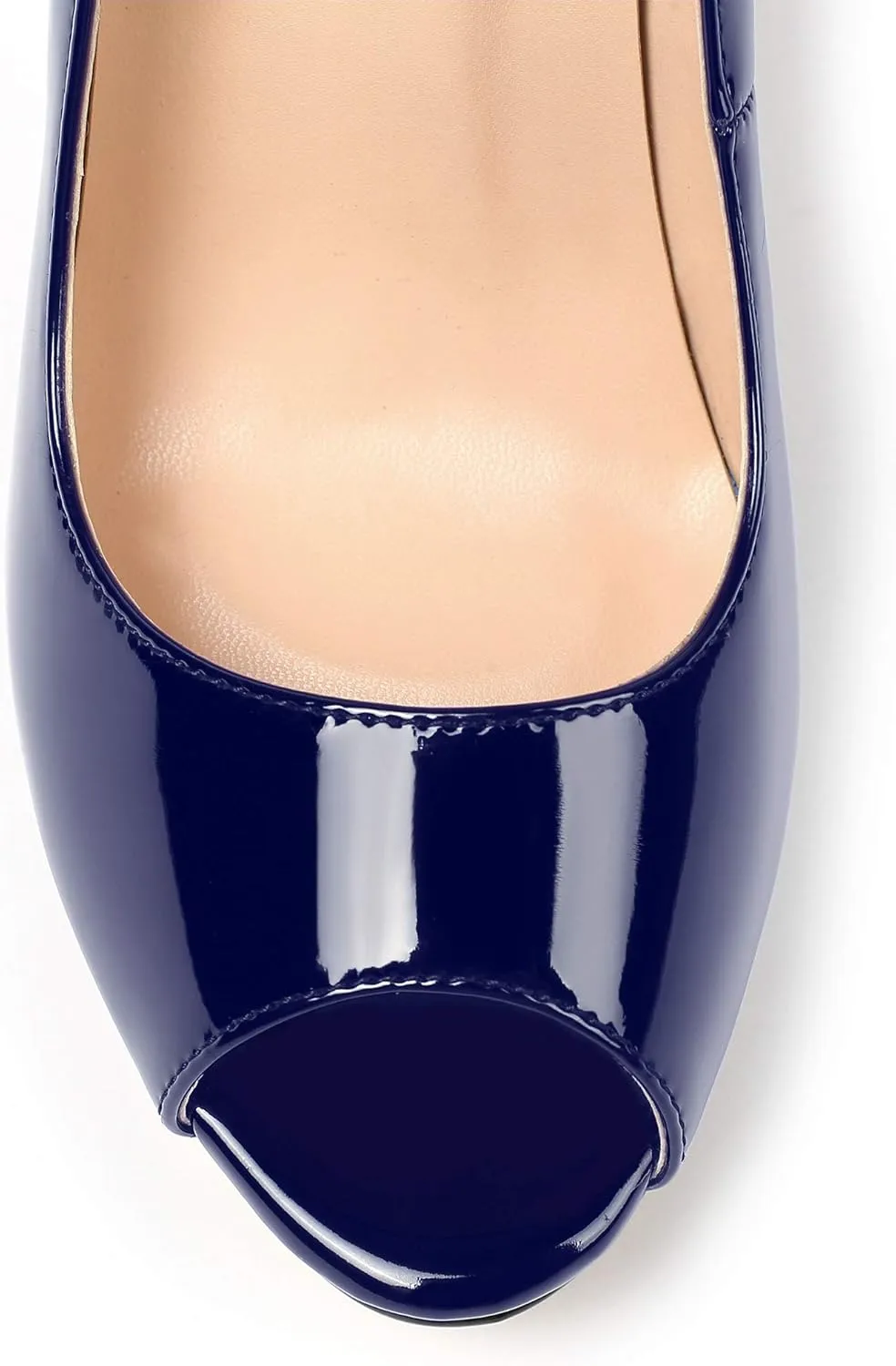 Mettesally Women's Peep Toe Platform Stiletto High Heels Open Toe Classic Pumps Party Dress Sandals Shoes